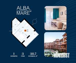 1-к квартира, вторичка, 39м2, 3/7 этаж