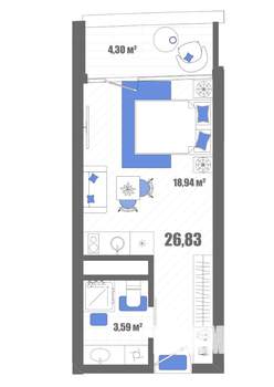 Фото квартиры на продажу (1)
