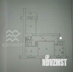 3-к квартира, вторичка, 67м2, 1/9 этаж