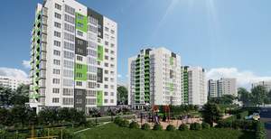 Студия квартира, сданный дом, 32м2, 1/12 этаж