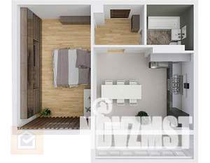6-к квартира, сданный дом, 45м2, 4/9 этаж