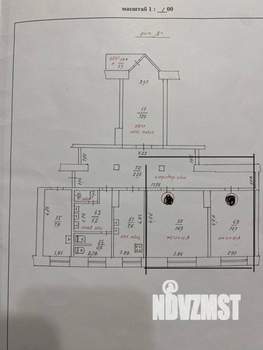 2-к квартира, вторичка, 29м2, 3/5 этаж