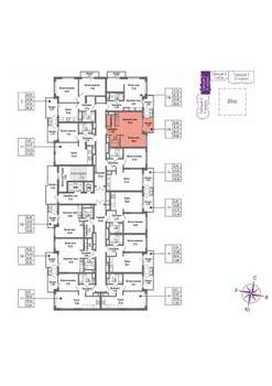 Студия квартира, вторичка, 37м2, 7/16 этаж