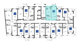 1-к квартира, вторичка, 40м2, 6/14 этаж