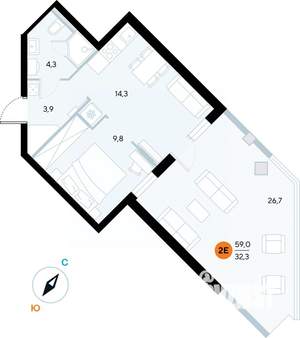 Фото квартиры на продажу (1)