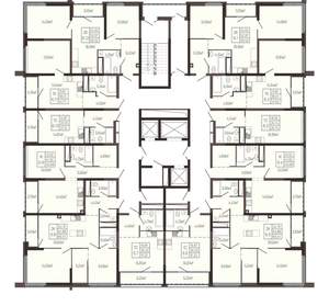 2-к квартира, вторичка, 57м2, 9/21 этаж