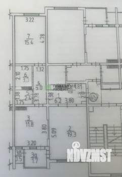 2-к квартира, вторичка, 63м2, 8/9 этаж