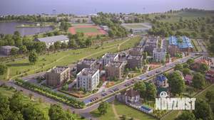 1-к квартира, строящийся дом, 38м2, 3/4 этаж