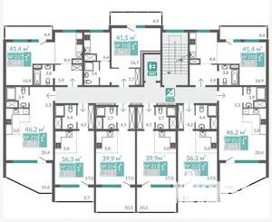 1-к квартира, вторичка, 42м2, 7/10 этаж