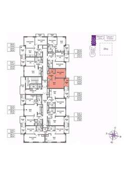 1-к квартира, вторичка, 45м2, 13/16 этаж