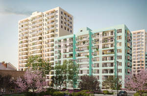 1-к квартира, вторичка, 45м2, 10/1 этаж