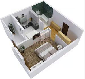 1-к квартира, вторичка, 39м2, 2/8 этаж