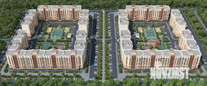 2-к квартира, строящийся дом, 61м2, 1/8 этаж