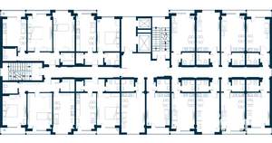 2-к квартира, строящийся дом, 47м2, 2/8 этаж