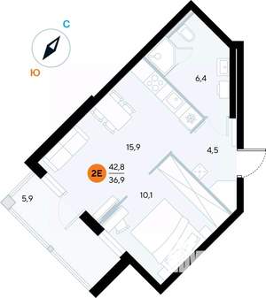 Фото квартиры на продажу (1)