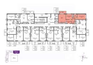 2-к квартира, вторичка, 60м2, 8/16 этаж