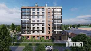 1-к квартира, строящийся дом, 43м2, 3/8 этаж