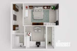 1-к квартира, строящийся дом, 41м2, 7/8 этаж