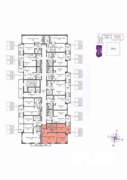 2-к квартира, вторичка, 60м2, 2/16 этаж