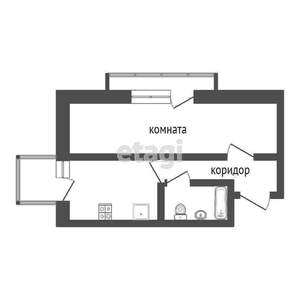 Студия квартира, вторичка, 34м2, 3/5 этаж
