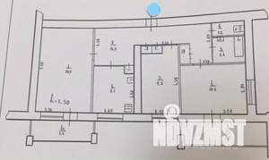 3-к квартира, вторичка, 65м2, 7/14 этаж