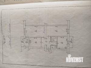3-к квартира, вторичка, 66м2, 4/7 этаж