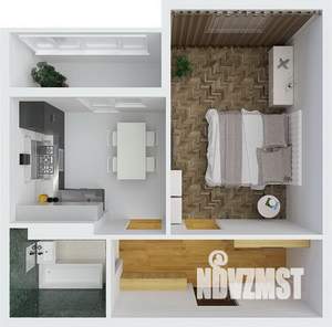 1-к квартира, вторичка, 39м2, 8/8 этаж