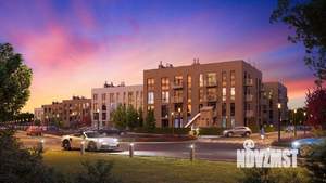 1-к квартира, строящийся дом, 40м2, 2/4 этаж