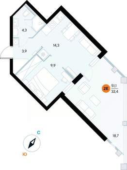 Фото квартиры на продажу (1)