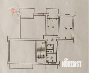 2-к квартира, вторичка, 54м2, 5/5 этаж