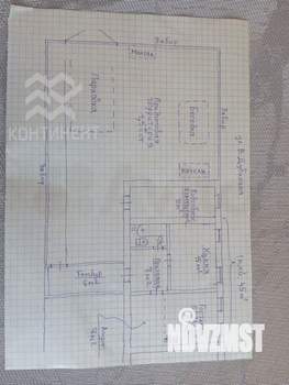 1-к квартира, вторичка, 45м2, 1/2 этаж