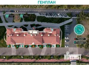 1-к квартира, вторичка, 51м2, 5/9 этаж