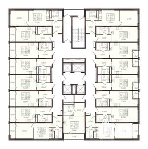 1-к квартира, вторичка, 38м2, 5/21 этаж