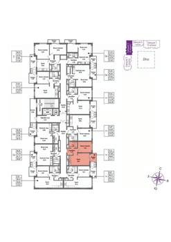 1-к квартира, вторичка, 39м2, 6/16 этаж