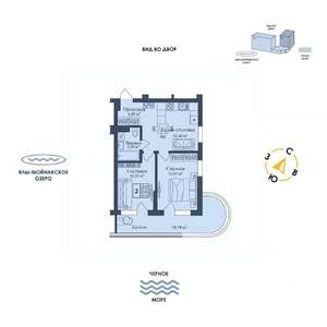 2-к квартира, вторичка, 54м2, 8/12 этаж