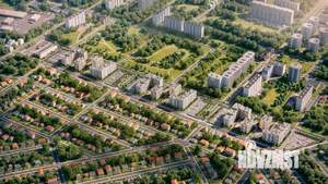 2-к квартира, строящийся дом, 57м2, 3/8 этаж