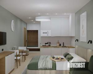 Студия квартира, вторичка, 36м2, 2/9 этаж