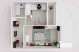 1-к квартира, вторичка, 41м2, 2/8 этаж