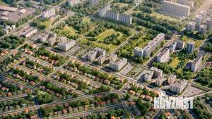 1-к квартира, строящийся дом, 41м2, 4/9 этаж