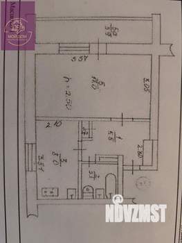 1-к квартира, вторичка, 40м2, 3/5 этаж