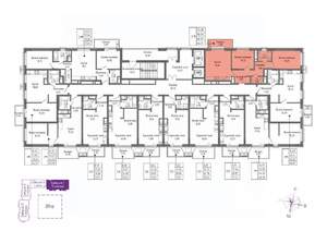 2-к квартира, вторичка, 60м2, 8/16 этаж