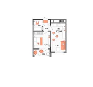 Фото квартиры на продажу (1)