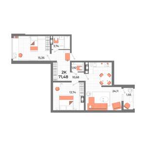 Фото квартиры на продажу (1)