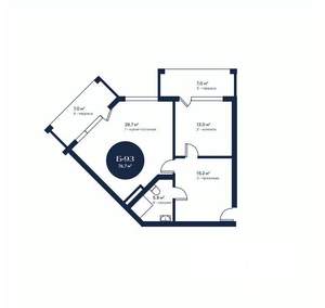 2-к квартира, вторичка, 77м2, 2/4 этаж