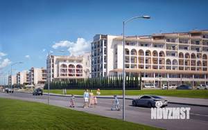 1-к квартира, строящийся дом, 51м2, 3/9 этаж