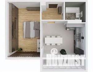 1-к квартира, вторичка, 45м2, 8/8 этаж