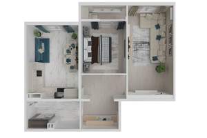 2-к квартира, вторичка, 63м2, 7/8 этаж