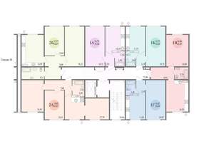 1-к квартира, вторичка, 44м2, 4/8 этаж