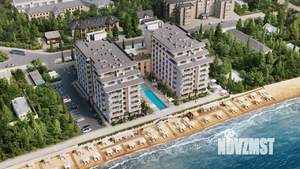 1-к квартира, строящийся дом, 35м2, 3/8 этаж