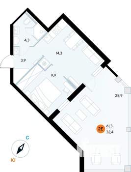 Фото квартиры на продажу (1)